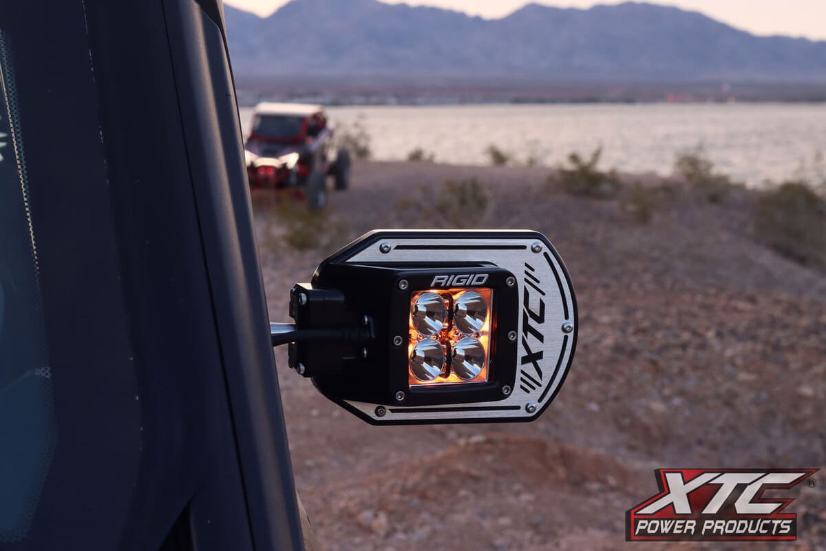 XTC Polaris Xpedition SIX12 Lit Side View Mirror Kit