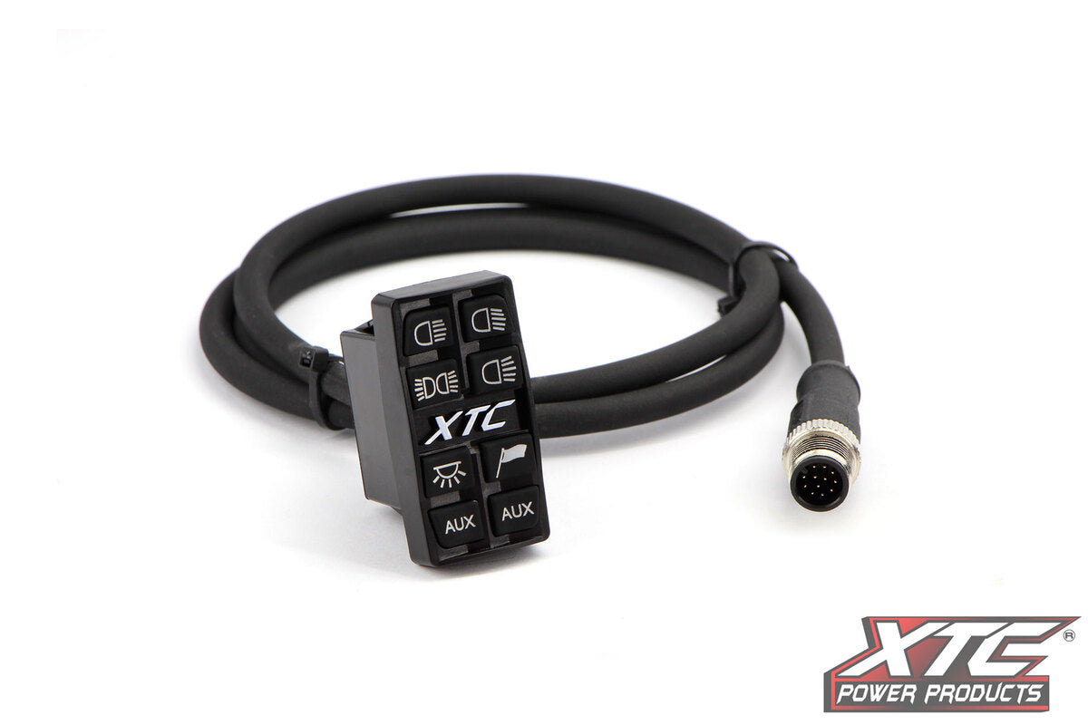 XTC Power 8 Switch Power Control System with Micro Switch Pad