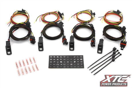 XTC '24-'27 Polaris Ranger XD 1500 Pulse Busbar Light Duty Switch System - 4 Pack