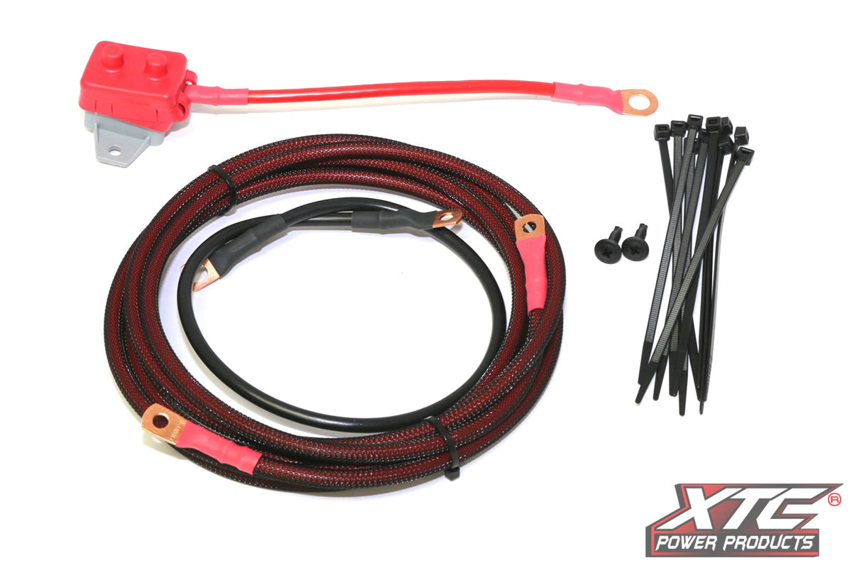 XTC RZR XP 4 Seat Circuit Breaker Power Cable from Battery to OEM Busbar