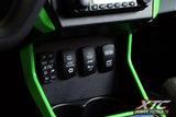 XTC SIX12 Lit Side View Mirrors w/ RGB Backlight