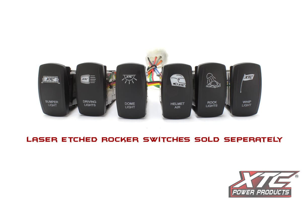 XTC Universal Truck / Jeep 6 Switch Power Control System w/ On & Off Auto Switch