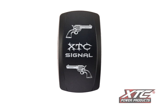 XTC Western Vertical Turn Signal Rocker Switch Cover