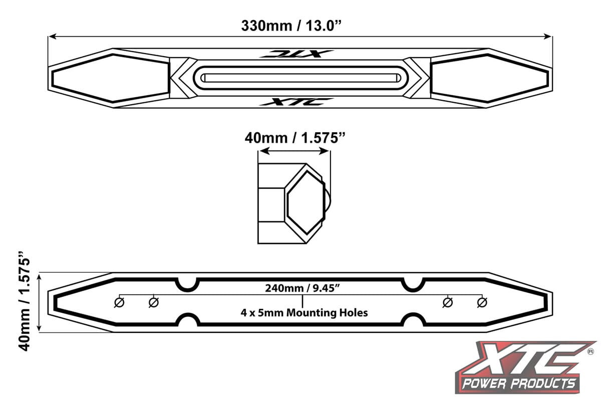 XTC X-LITE Chase Light Bar