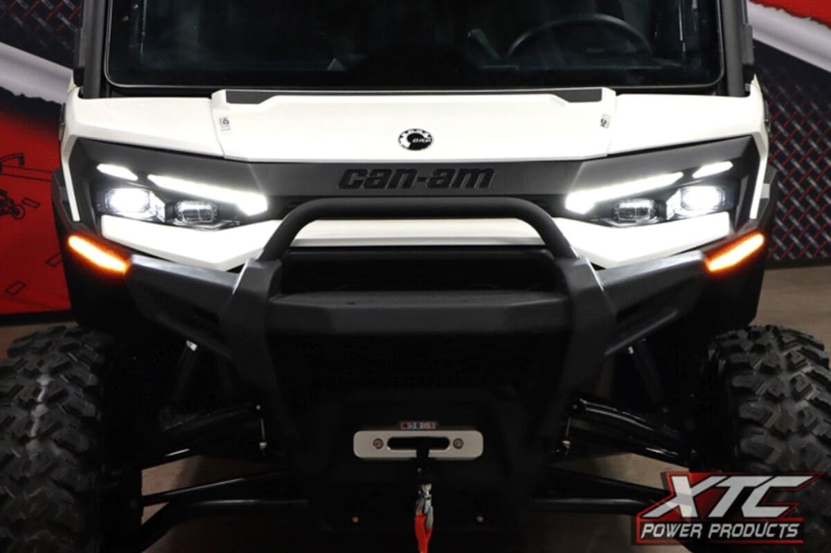 XTC X-Lite Front DRL w/ Amber Sequential Turn Signals
