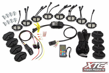 XTC X-Lites RGB+W Rock Light Kit w/ Turn Signal Integration