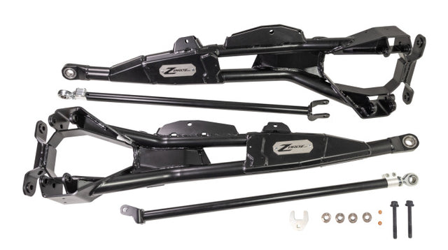 Zbroz Polaris Turbo R High Clearance Trailing Arms Black