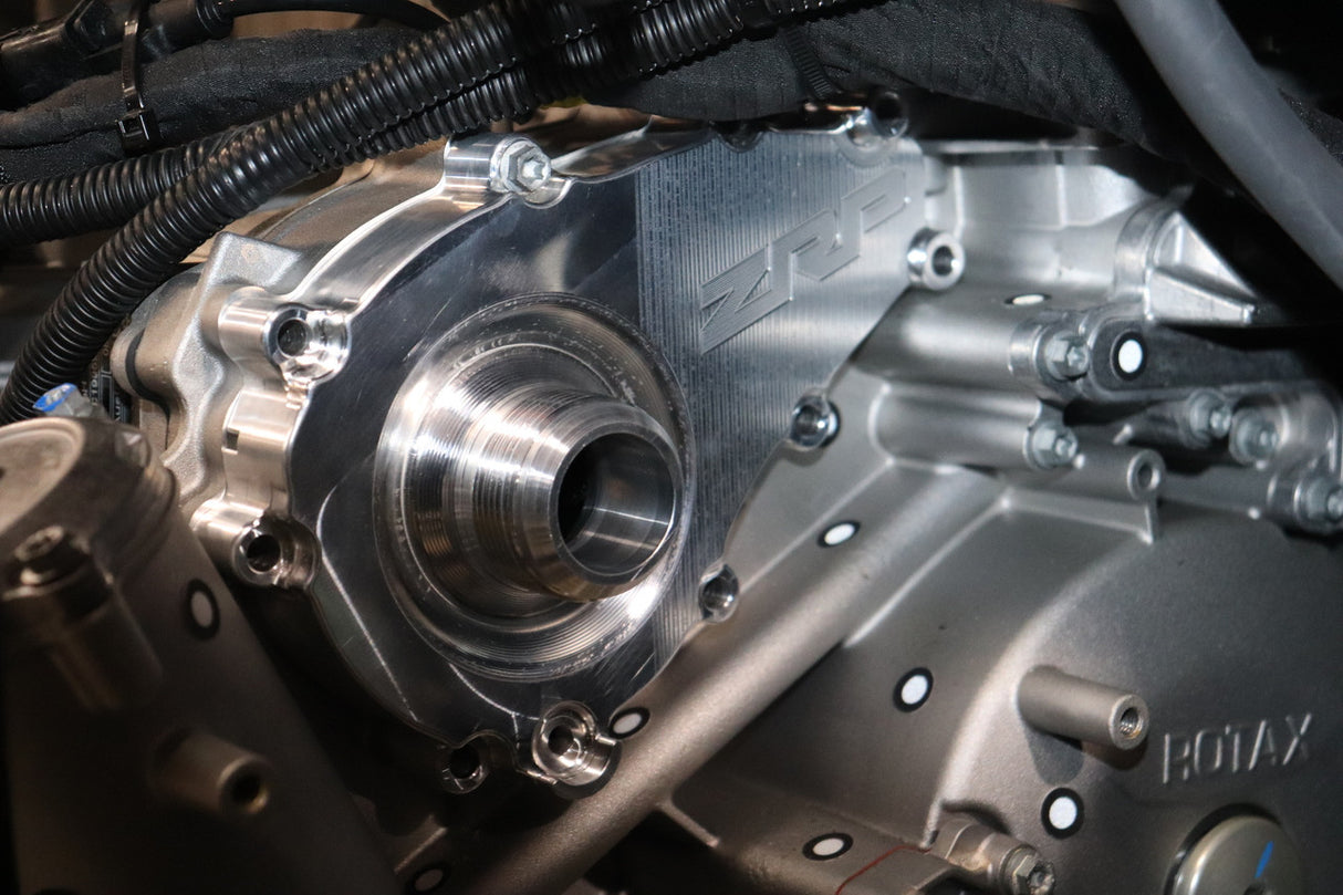ZRP Can-Am Maverick R Billet AN Water Pump Cover