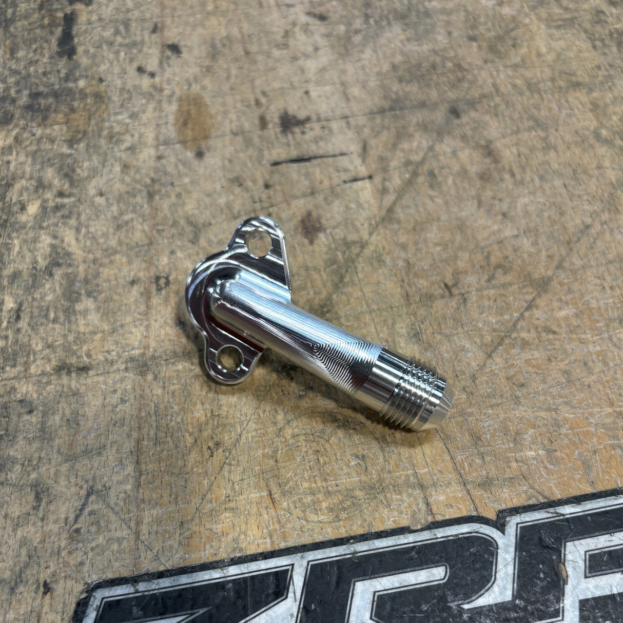 ZRP Can-Am Maverick R Engine Outlet To AN8