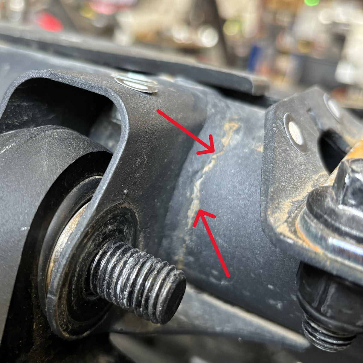 ZRP Can-Am Maverick R Rear Shock Brace Set