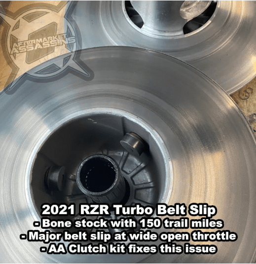 Aftermarket Assassins 2021 Polaris RZR Turbo S & XPT S4 Clutch Kit with AA Heavy Duty Primary & Secondary