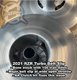 Aftermarket Assassins 2021 Polaris RZR Turbo S & XPT S4 Clutch Kit with AA Heavy Duty Primary & Secondary