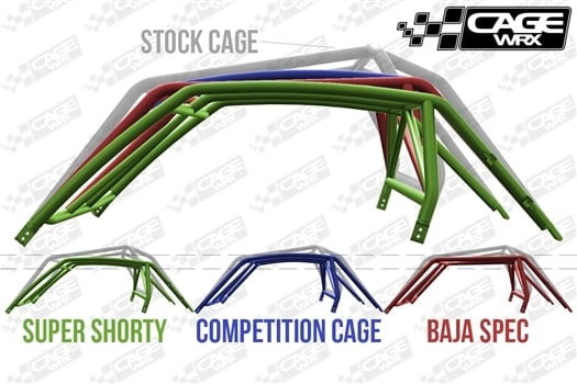 CageWRX Baja Spec Assembled Roll Cage - RZR XP1000/Turbo (2014-2018)