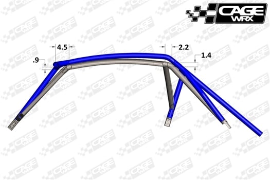 CageWRX Competition Cage Kit - RZR XP 1000 / Turbo S