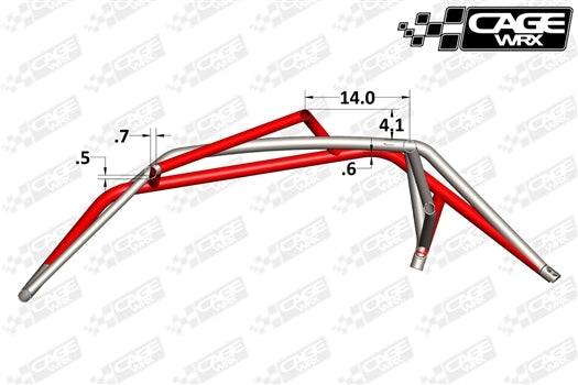 CageWRX Super Shorty Cage Kit - Yamaha YXZ 1000R