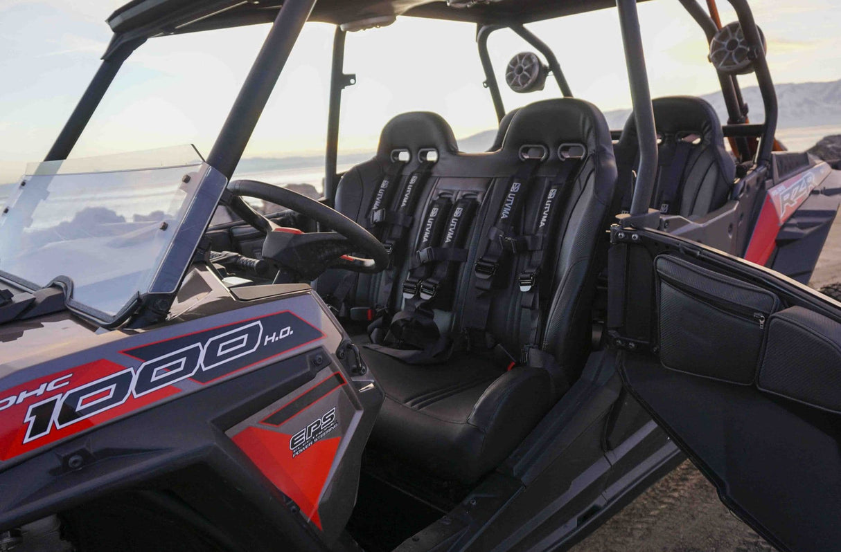 UTVMA Polaris RZR Front/Rear Bench Seat (Over The Console)