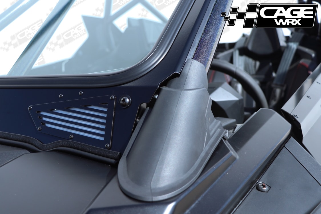 CageWRX Super Shorty Aluminum Glass Windshield - RZR Pro R / Turbo R