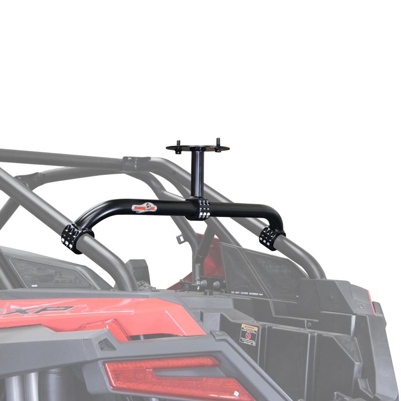 Factory UTV Polaris RZR Pro XP Dual Clamp Spare Tire Mount