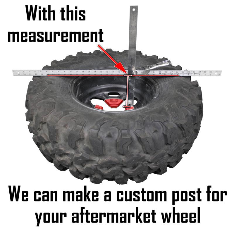 Factory UTV Polaris RZR RS1 Dual Clamp Spare Tire Mount