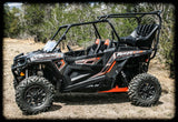 UTVMA Polaris RZR 1000 Backseat & Roll Cage Kit