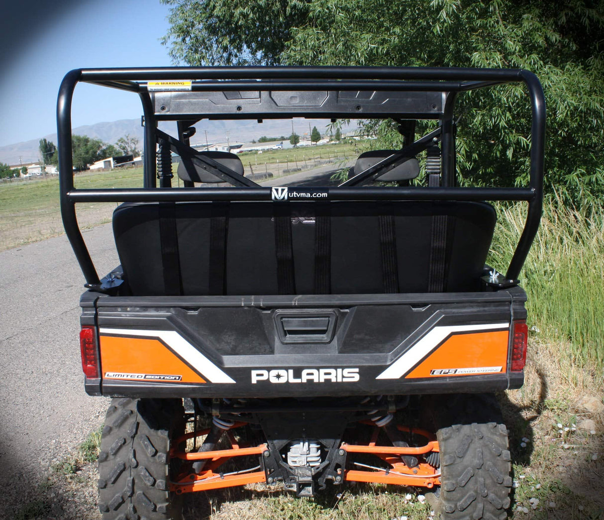 UTVMA Polaris Ranger 900XP Backseat & Roll Cage Kit