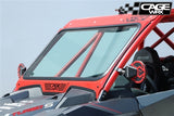 CageWRX Super Shorty Aluminum Glass Windshield - RZR Turbo S