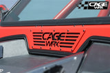 CageWRX Super Shorty Aluminum Glass Windshield - RZR Turbo S