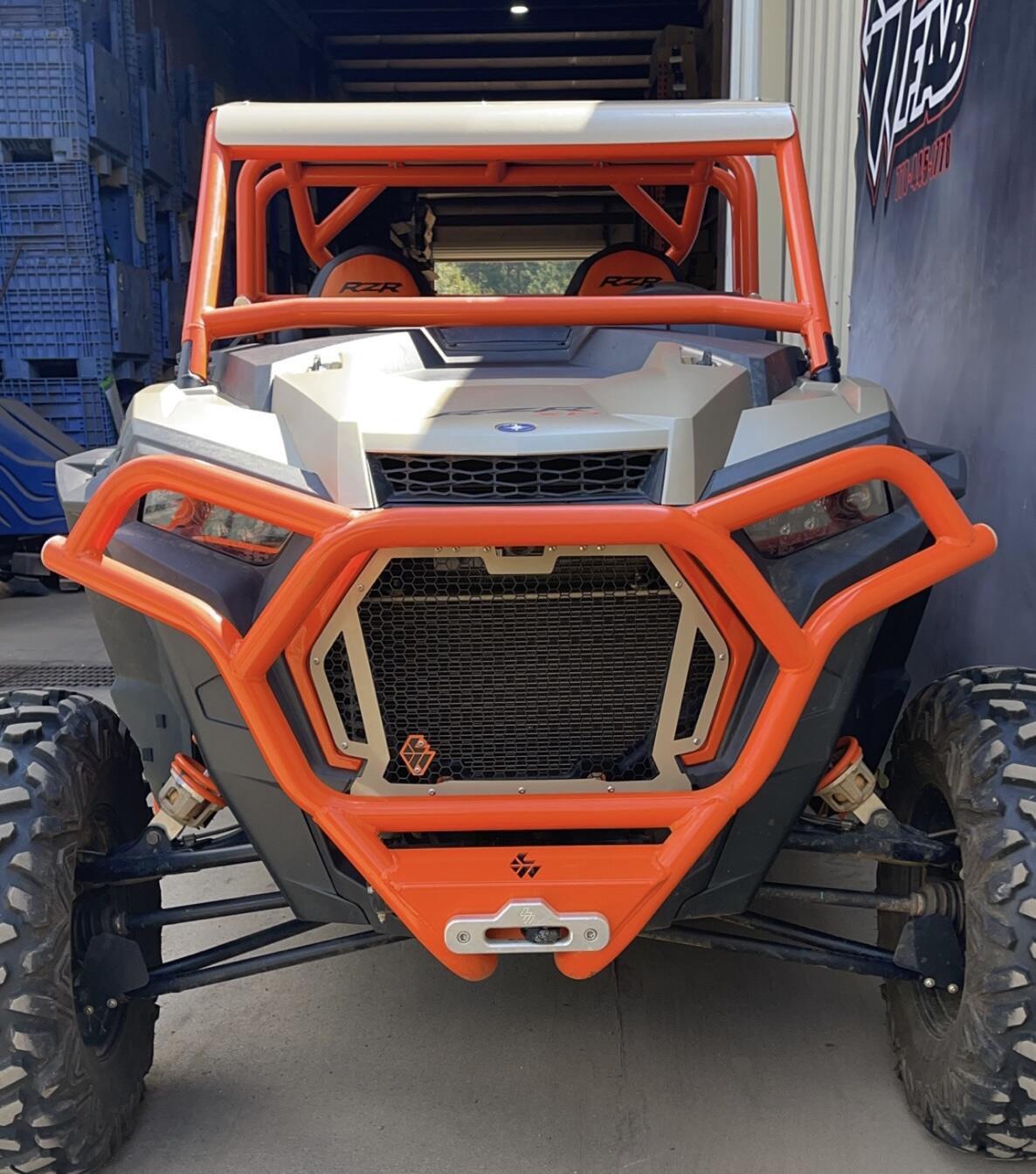 L&W Fab Polaris RZR Turbo S Aftermarket Snap In Grill