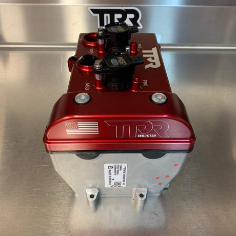 TPR Industry RZR Red Billet Valve Cover W/Oilers - Turbo R / Pro XP