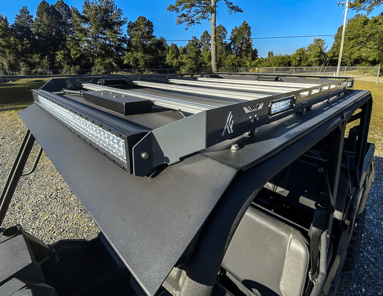 Thumper Fab Tracker 800SX Level 1 Roof with Roof Rack