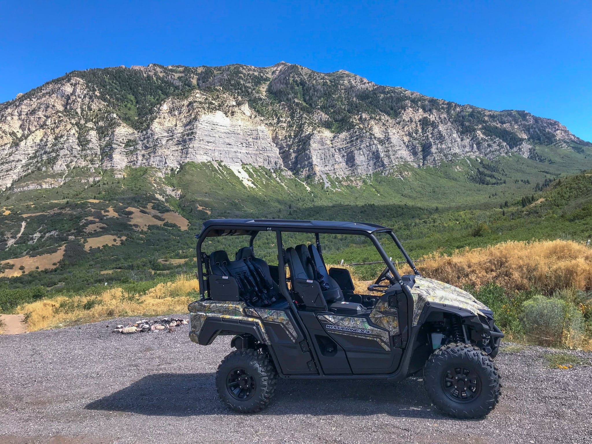 UTVMA Yamaha Wolverine RMAX4 Rear Bench Seat